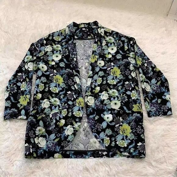 H&M Oversized Floral Blazer (Size XS) - Picture 5 of 8